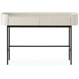 Kremno bela stranska mizica 40x120 cm Willa –