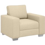  Fotelja u krem boji 59 cm od tkanine | shoptok.hr