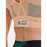 Under Armour Apricot Women's Sports Crop Top Project Rock Sheer Mesh LS | ePonuda.com