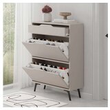 Hanah home Stalak za cipele Astat, 81,6x110x29,5 cm, Krem | Eponuda.ba