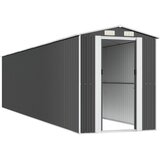  Vrtno spremište antracit 192x855x223 cm pocinčani čelik | shoptok.hr