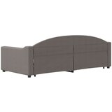  Izvlečna dnevna postelja s predali taupe 90x200 cm blago, (20937750) | Shoptok.si
