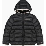 Champion jakna za dečake Hooded Jacket crna