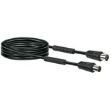 SCHWAIGER Priključni kabel za antenu (1,5 m, 90 dB, IEC utikač, IEC utičnica) | shoptok.hr