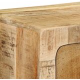  Zidni TV ormarić 100x32x25 cm puno drvo grubo mango | Eponuda.ba