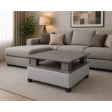 SRPT Halas Klub sto Evropa, 90x90x48cm, drvo/sivo Cene