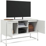 TV ormarić bijeli 100,5 x 39 x 60,5 cm čelični | Eponuda.com