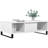  Stolić za kavu bijeli 104 x 60 x 35 cm od konstruiranog drva | Eponuda.com