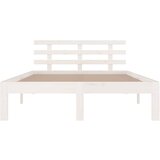  Okvir za krevet masivno drvo bijeli 120x190 cm mali bračni | shoptok.hr