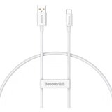 Baseus usb-a / usb-c 100W 480 mbps podatkovni in polnilni kabel 0,25 metra, bela, (21749242) Cene