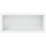  Stalak za CD-ove 2 kom. Bijela 40 x 17 x 17 cm | shoptok.hr