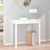  Konzolni stol bijeli 80 x 40 x 75 cm od masivne borovine | Eponuda.ba