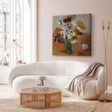  Slika - Vincent Van Gogh – Stilllife with Japanese vase roses and anemones 60x60 Premium Print | shoptok.hr