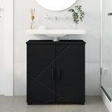  Kupaonski ormar Crna 61 x 35 x 64 cm Konstruirano drvo, Metal | shoptok.hr