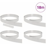  Ograda oko Travnjaka 4 pcs Srebrno 450 x 0,05 x 10 cm | shoptok.hr