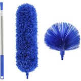 INF Teleskopski stresalnik prahu - 2,5 m raztegljiva čistilna krtača za čiščenje stropa Blue, (22125679) | Shoptok.si
