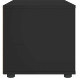 TV ormarić VISNES crni 100x40x38 cm izrađeno drvo | shoptok.hr