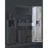 MID.YOU Visoka Omara Flandu, Bela, Beton | Shoptok.si