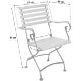 Gardenson Vrtna Garnitura Schlossgarten, 5-Delno, Masivno | Shoptok.si