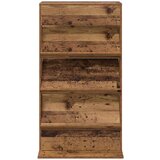  Polica za časopise s policom Staro drvo 70 x 41 x 126 cm | shoptok.hr