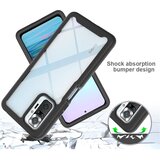 Techsuit Defense360 Pro + zaščita zaslona - Xiaomi Redmi Note 10 4G / Note 10S / Poco M5s - črna | Shoptok.si
