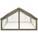  Staklenik sivi 114 x 80 x 50 cm od jelovine | shoptok.hr
