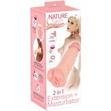 Nature Skin 2in1 Extension + Masturbator Vagina | shoptok.hr