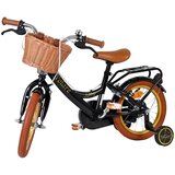 Volare dječji bicikl Ashley 14″ crne boje, s dvije ručne kočnice | shoptok.hr