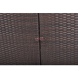 Garden Pleasure Vrtni stolić od umjetnog ratana 90x50 cm Padua - | shoptok.hr