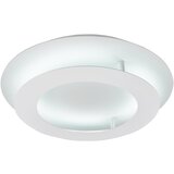  LED stropna svetilka v srebrni barvi s kovinskim senčilom 40x40 cm Merle Cene