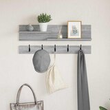  Vješalica za kapute na zidu Zidne Siva Sonoma 90 x 15 x 36 cm | shoptok.hr