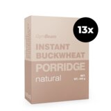GymBeam instant Kaša od heljde 13 x 450 g bez ukusa u