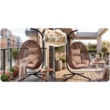 Sofotel Veneziana 290603 – Viseča vrtna fotelja s postoljem in blazino, nosilnost 150 kg | Shoptok.si