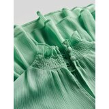 Reserved - Bluza s volanima - zelena | shoptok.hr