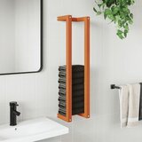  Stalak za ručnike voštano smeđi 23x18x90 cm od masivne borovine | shoptok.hr