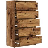  Ladičar boja staro drvo 60 x 36 x 103 cm od konstruiranog drva | shoptok.hr