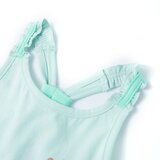  Dječja majica bez rukava svijetla boja mente 116 | shoptok.hr