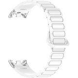 INF 12MM silikonski pašček za uro z magnetno zaponko za Xiaomi Mi Band 8/9 White, (21838363) | Shoptok.si