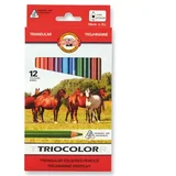 KOH-I-NOOR debele trokutaste olovke u setu