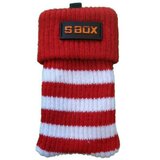  Čarapica za mobilni telefon SBOX MCF-S12 crveno-bijela 65x100mm Cijene
