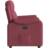  Naslonjač od tkanine crvena boja vina | shoptok.hr