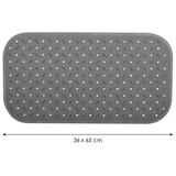  Podloga za kadu Premium siva, protuklizna, 36x65 cm | shoptok.hr