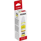 ČRNILO RUMENO STEKLENIČKA GI-490Y ZA G1400, G2400, G3400, G4400 70ML 7.000 STRANI 0666C001AA