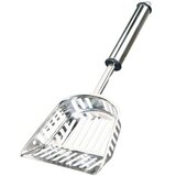 Trixie WC Lopatka za mačke kovinska, M | Shoptok.si