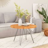 Stolna ploča Ø 40 x 2 5 cm okrugla od masivnog bagremovog drva | shoptok.hr
