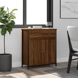 vidaXL Komoda boja smeđeg hrasta 70 x 30 x 80 cm od konstruiranog drva | shoptok.hr