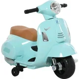 Otroško električno motorno kolo z uradnim dovoljenjem Vespa, 6V baterija, žarometi in rog, za otroke 18-36 mesecev, zeleno, 66,5x38x52cm, (20744874)