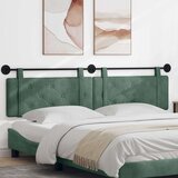  Držeće uzglavlje Zidne Morska zelena 210 x 55 x 5 cm Baršun - zelena boja mora 200 cm bez LED | shoptok.hr