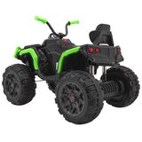 Quad na akumulator ATV - crno/zeleni | shoptok.hr
