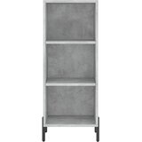  Visoka komoda siva betona 34,5x34x180 cm od konstruiranog drva | shoptok.hr